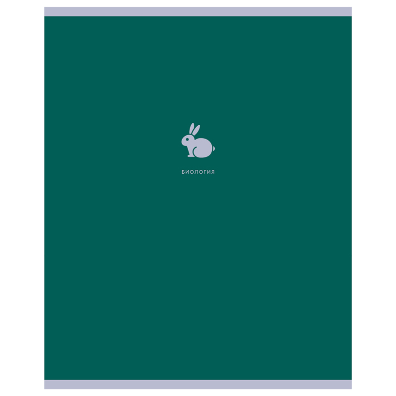 Тетрадь предметная Биология BG "Monocolor. Element" - soft-touch, выб. лак, 70г/м2