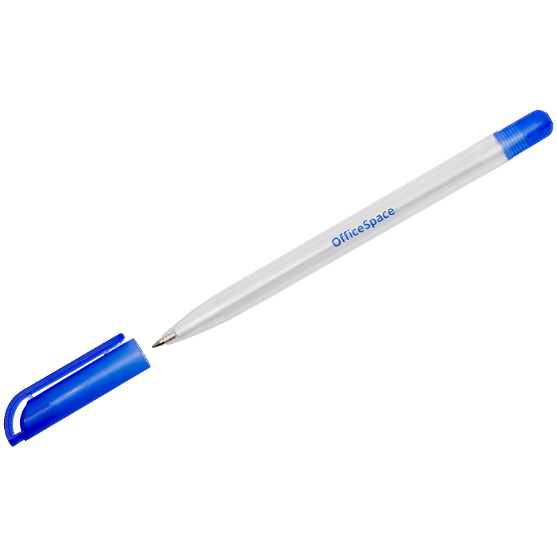Ручка шариковая синяя OfficeSpace 0,7мм OMEGA  на маслян основе