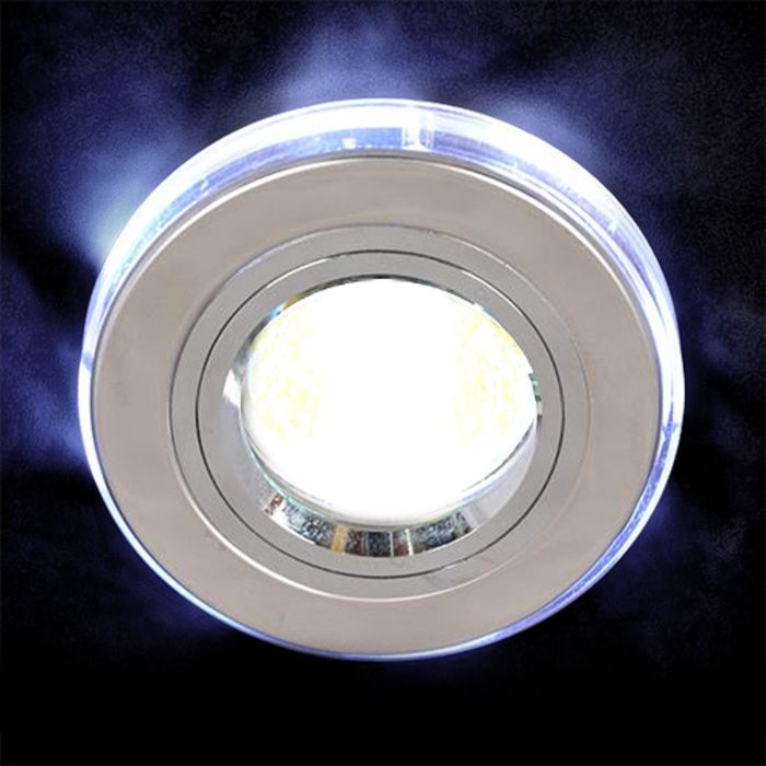 Точечный свет - 2060/2 хром/белая подсветка(SL/LED