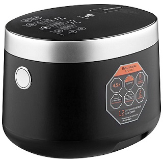 Мультиварка Leonord LE-1761E, мощность 860 Вт., объем чаши 4.5 л., 12 программ