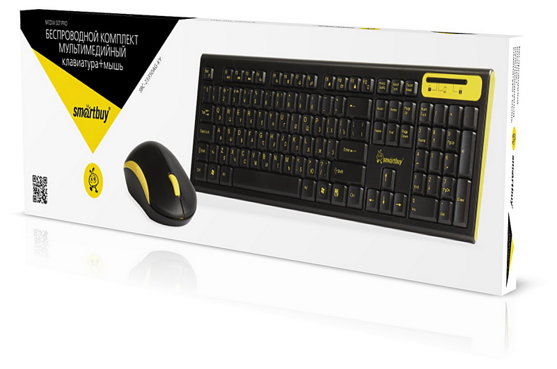 Клавиатура+мышь беспроводные Smart Buy 23350 черн