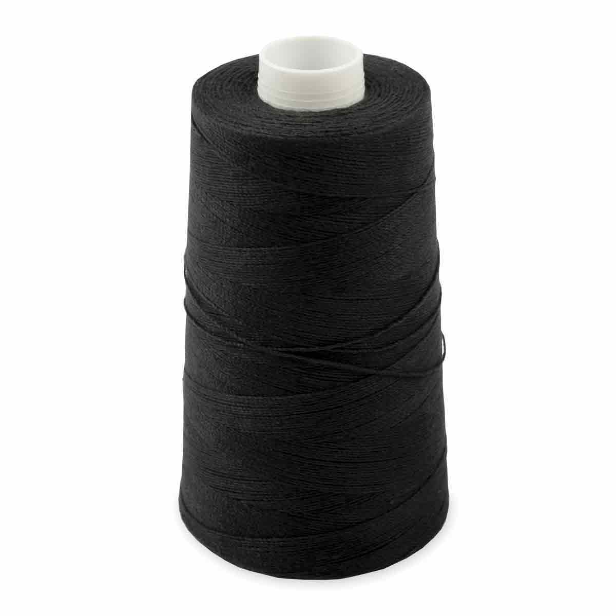 Швейные нитки (армированные) 100 ЛХ   1000 м  черный №6816 (100)