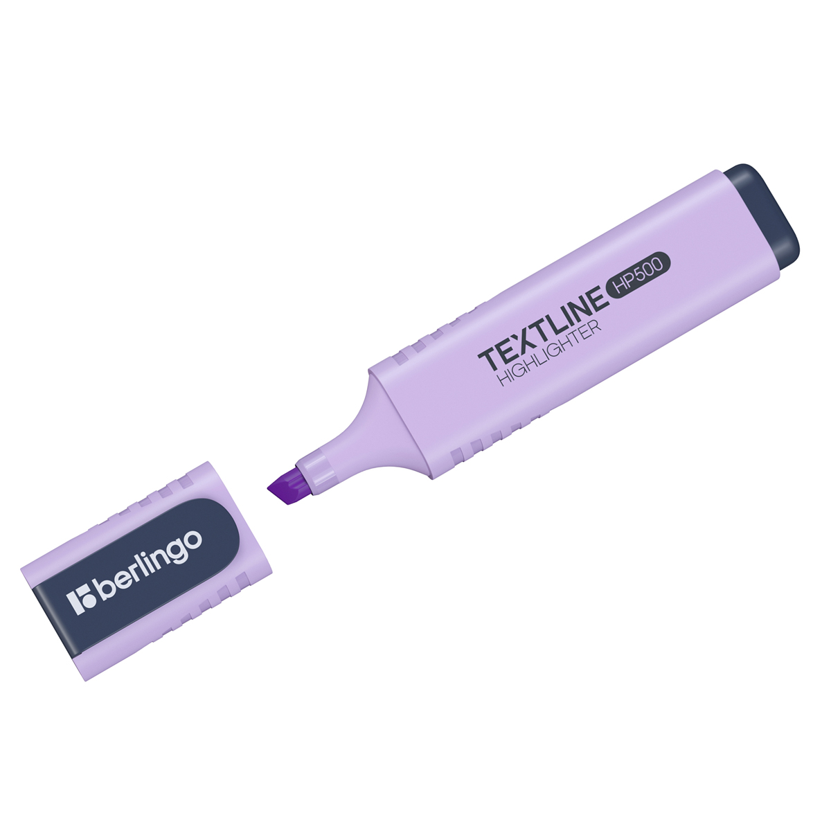 Текстовыделитель Berlingo "Textline HP500" лавандовый 1-5мм