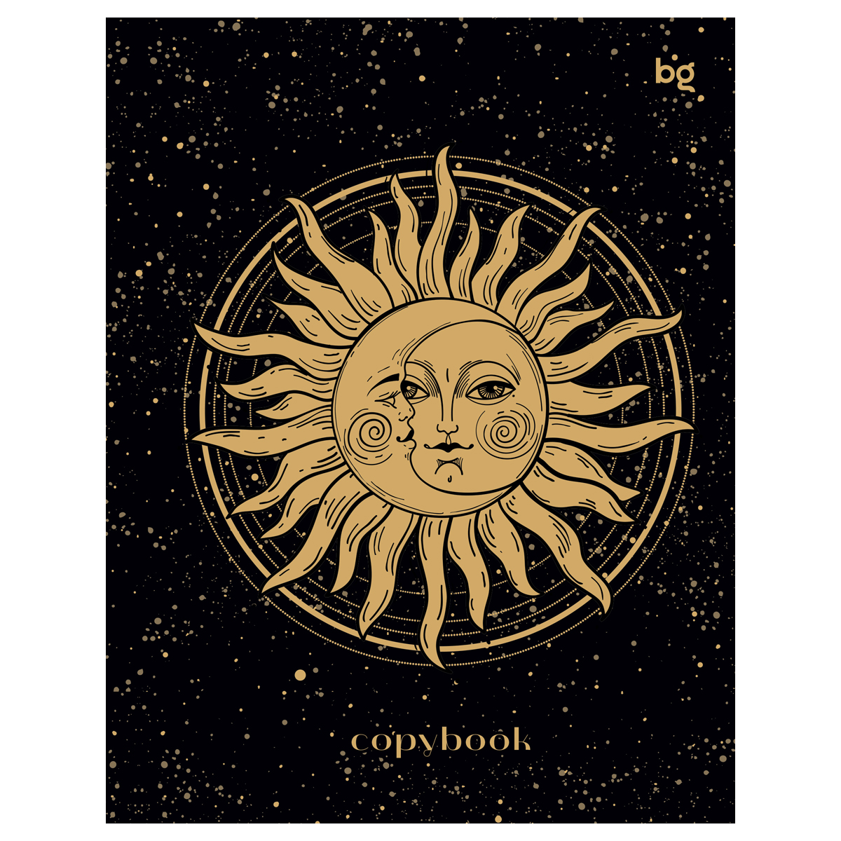 Тетрадь на кольцах А5 160л BG "Карты таро", глянц ламинация