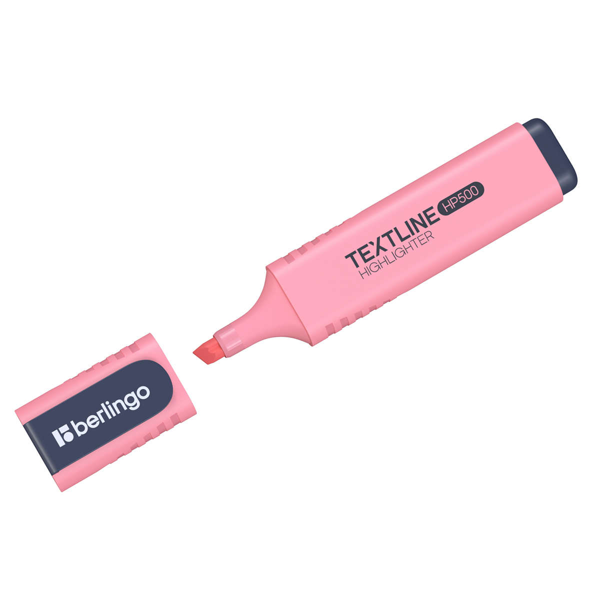 Текстовыделитель Berlingo "Textline HP500" коралловый 1-5мм