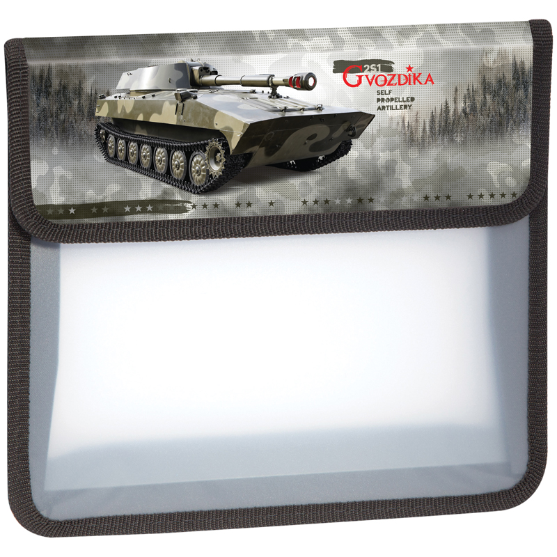 Папка для тетрадей А5 на липучке 2отд ARTSPACE Военная техника ПТ-95_15591