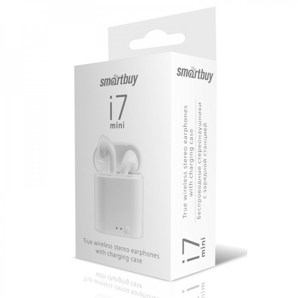 Smart Buy i7 Mini внутриканальная TWS Bluetooth-гарнитура
