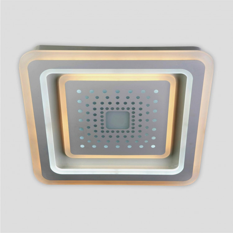 10032/700 Потолочный Светильник LED (Напряжение160V, ПДУ,выс 80мм. диам700мм.,металл/акрилл/пластик)