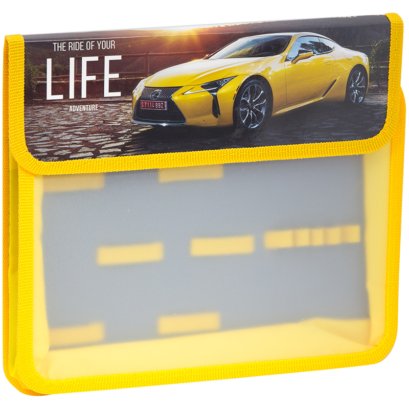 Папка для тетрадей А5 на липучке 2отд ARTSPACE Авто. Supercar