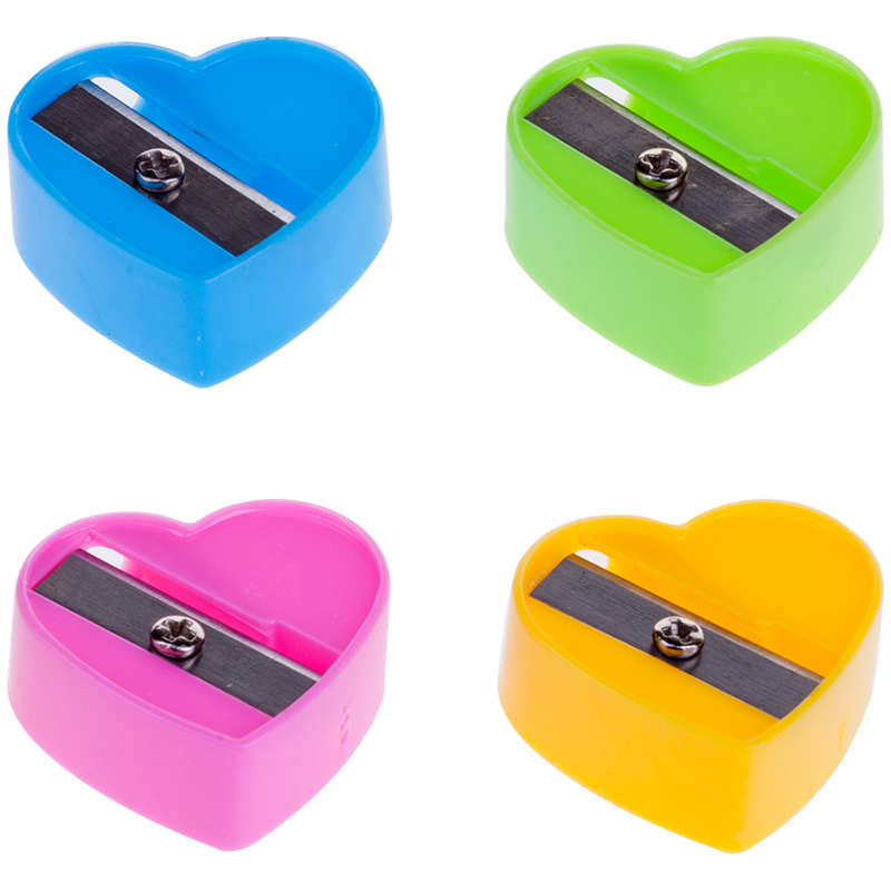 Точилка пластик ART SPACE Сердце 1лезвие