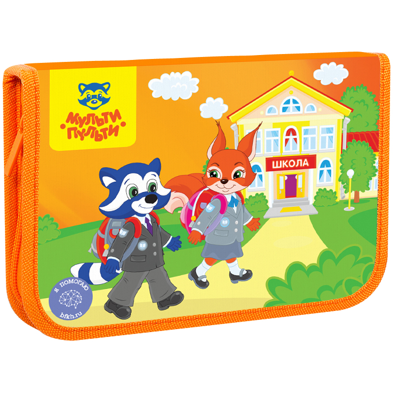 Пенал 1отд ART SPACE Мульти-пульти. Приключения Енота 