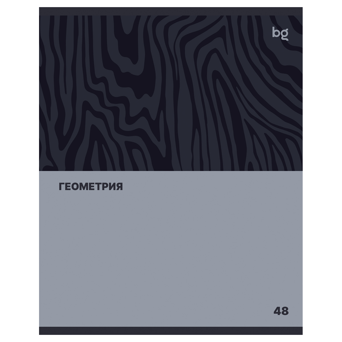 Тетрадь предметная Геометрия 48л. BG "Single colour" -  эконом