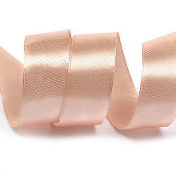 Лента атласная 3/4" (20мм) цв.4813 персик IDEAL 1м/уп.27,4 м