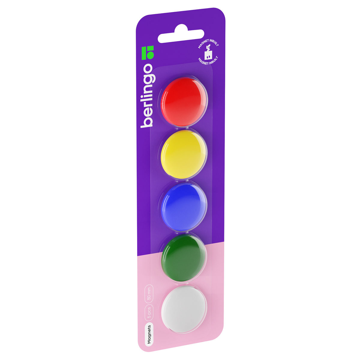Набор магнитов 30мм 5шт BERLINGO