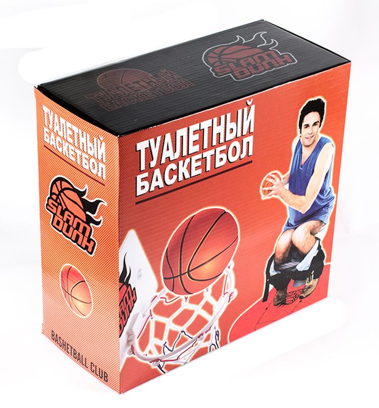 Туалетный баскетбол ЭВРИКА 5предметов