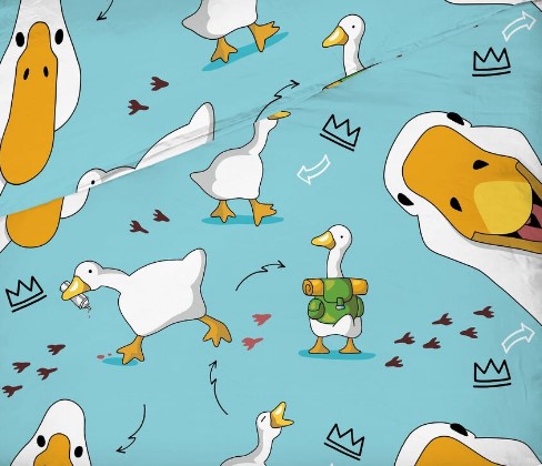 Поплин 150см набивной 100П-5 Crazy Goose Кр.талка ТДЛ 500098/1