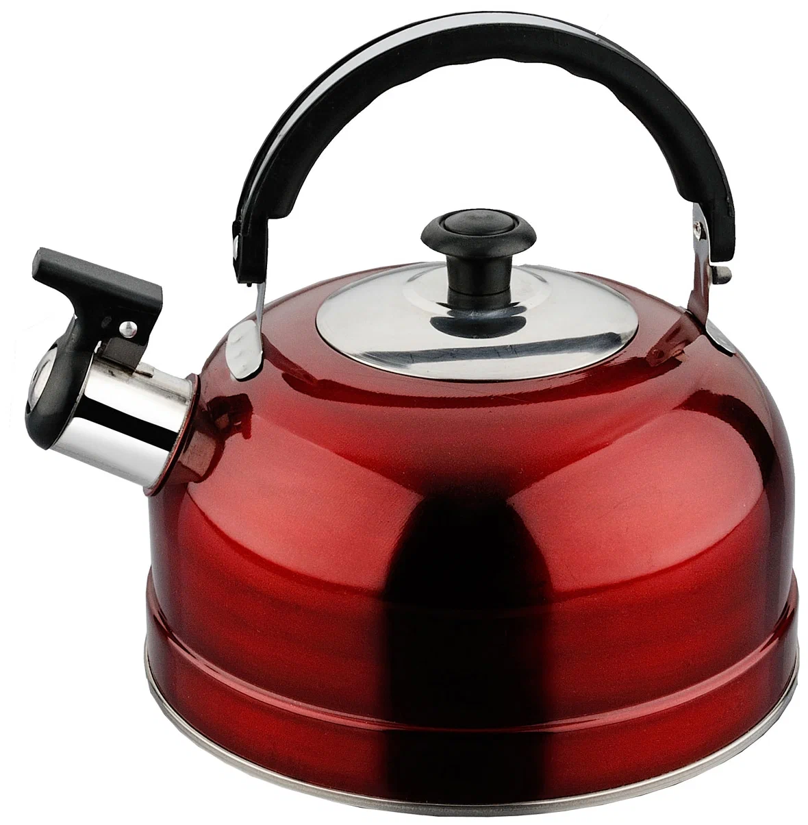 Чайник "Irit" IRH-418 объем 2.5л. нержав. сталь. (красный)