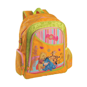 Рюкзак ErichKrause JUICY 1карм средн WINNIE 35см желт