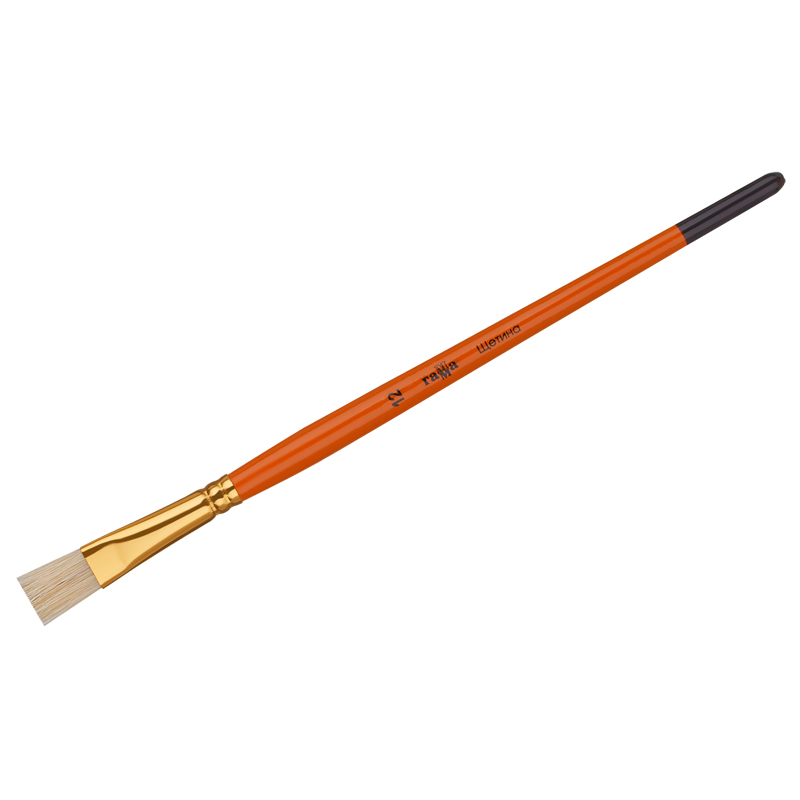 Кисть Щетина плоская №12 Гамма