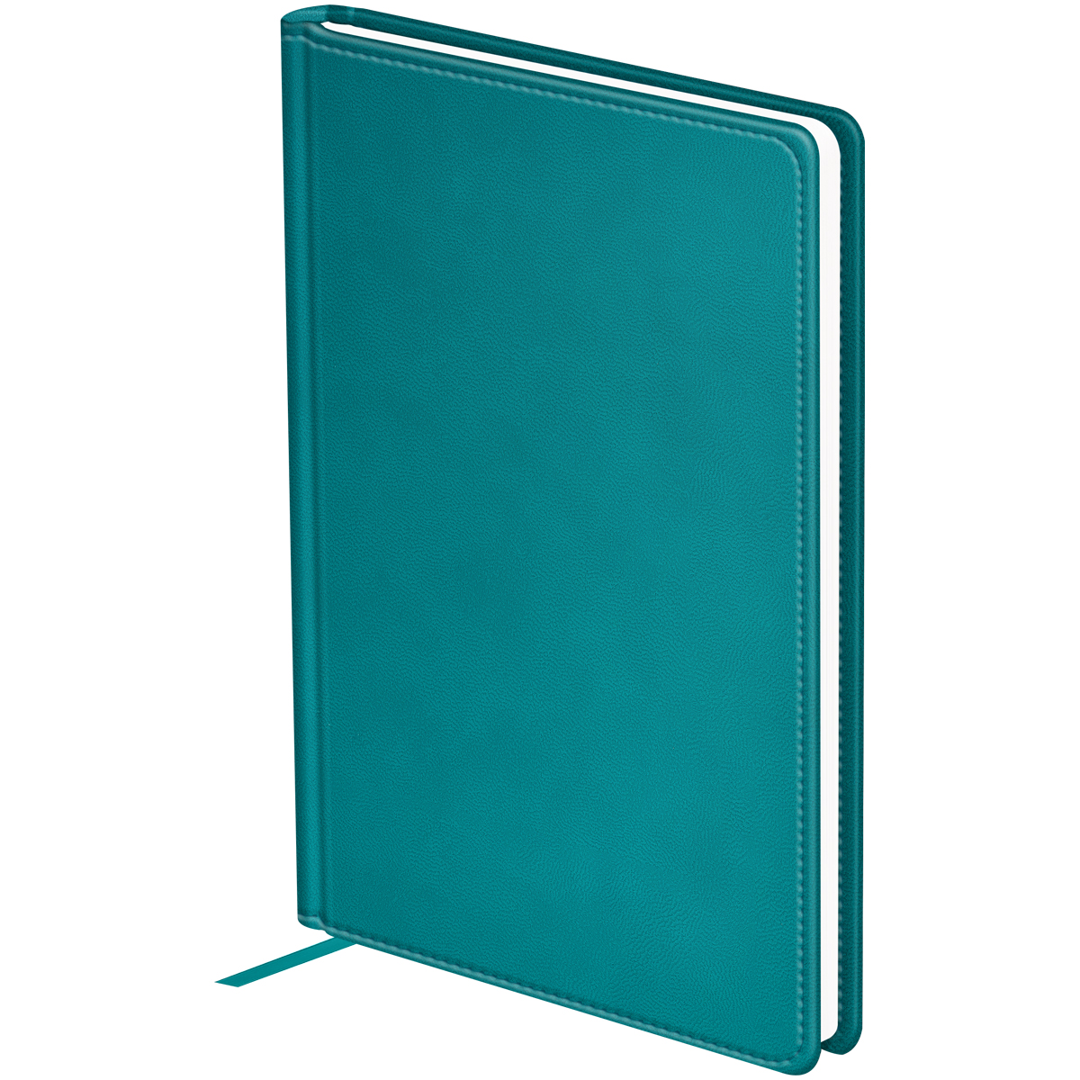 Ежедневник недатированный, А6, 136л., твердый переплет, кожзам, BG "Winner. Dark teal", темно-бирюзо