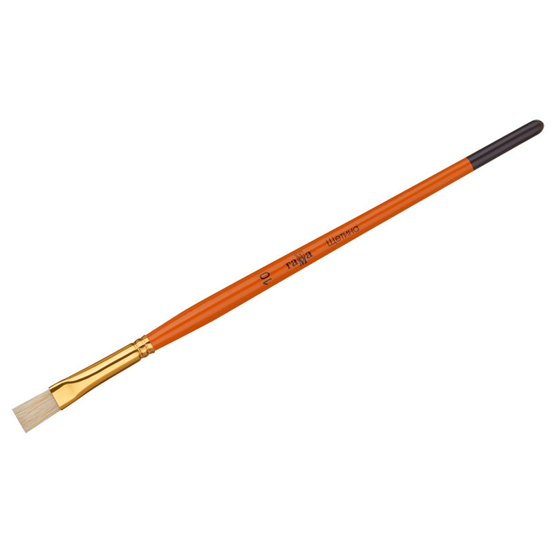 Кисть Щетина плоская №10 Гамма