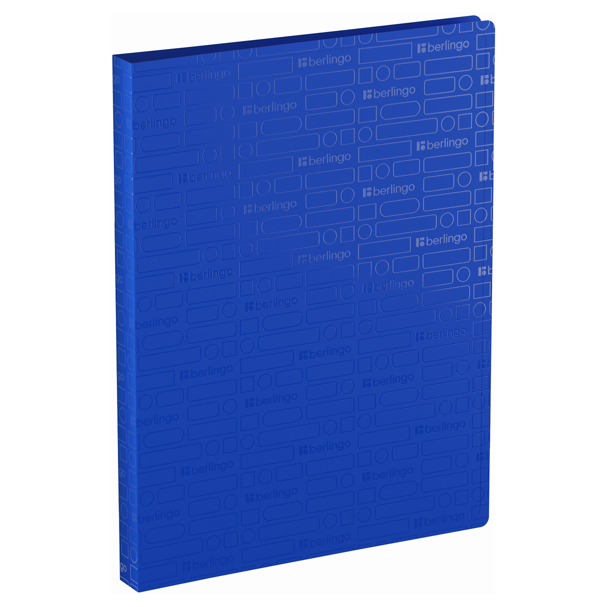 Папка с 40 вкладышами Berlingo "Your Way" А4, 24мм, 600мкм, синяя с внутр. карманом