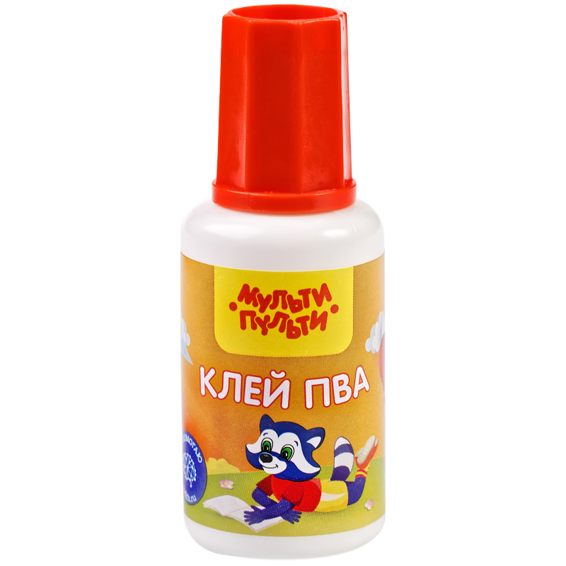 Клей ПВА с кисточкой Мульти-Пульти, 20г