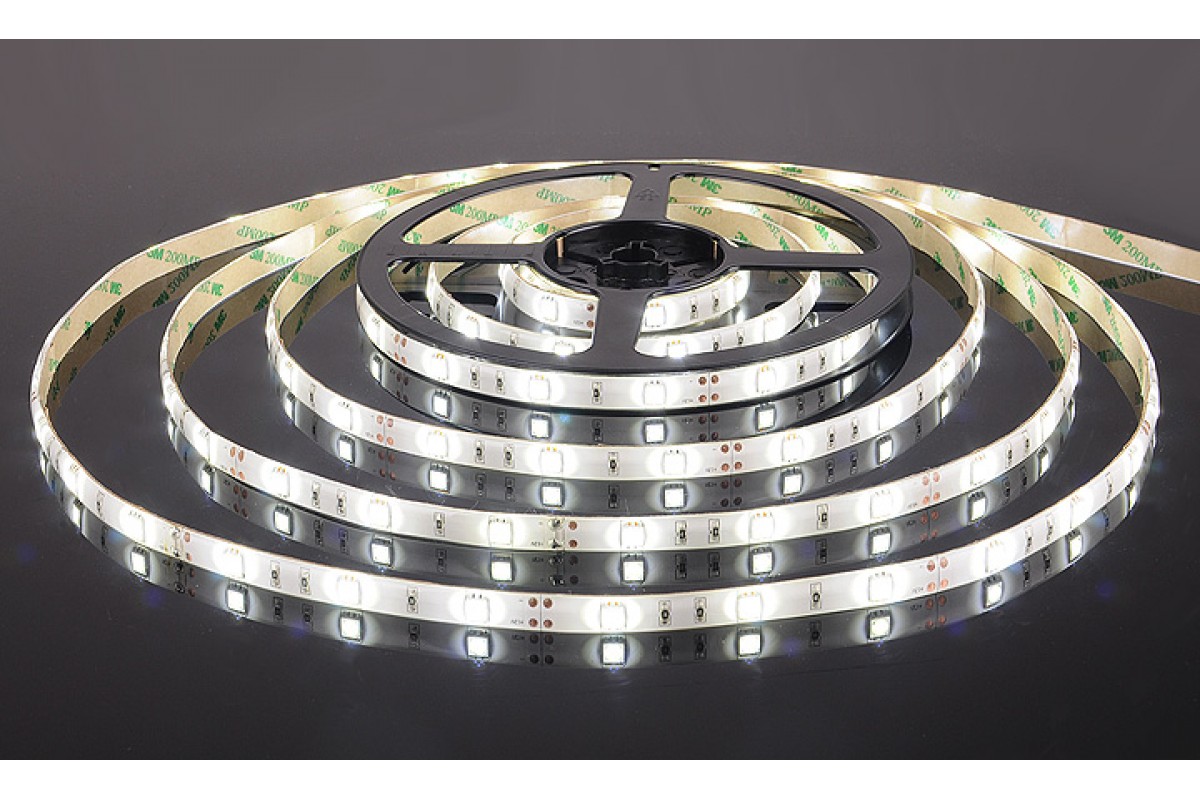 Светодиодные ленты- 30Led 7,2WIP65белый(10см)с/сил