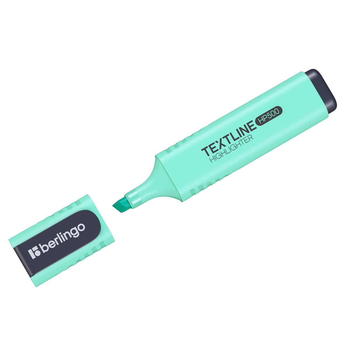 Текстовыделитель Berlingo "Textline HP500" мятный 1-5мм