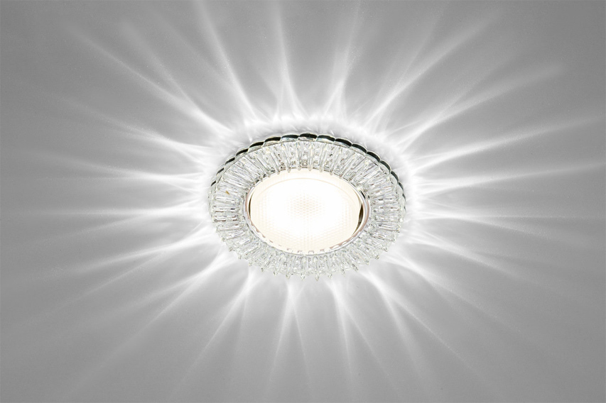 Светильник диодный декоративный CRYSTAL LED 23 GX53, GX53, прозрачный