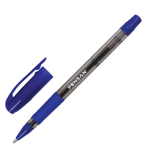 Ручка шариковая ассорти PENSAN "Sign-Up",  масляная с грипом , 1 мм, линия письма 0,8 мм