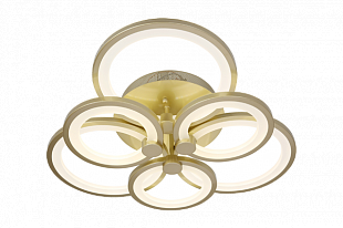 Светильник управляемый светодиодный Decor 2004 150W champaign gold, 3000-6500К, Φ570*140 ММ
