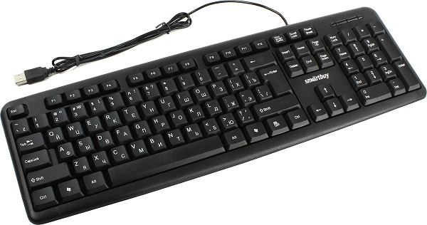 Клавиатура Smart Buy 112 USB Black  проводная