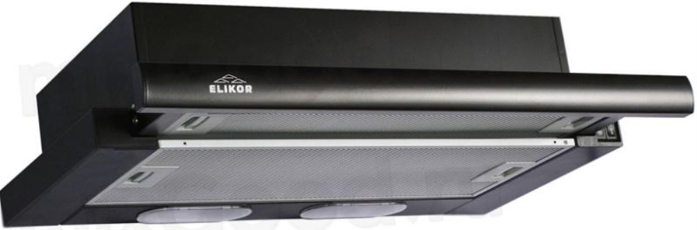 Воздухоочиститель Эликор "Интегра" 60П-400-В2Л черный/черный