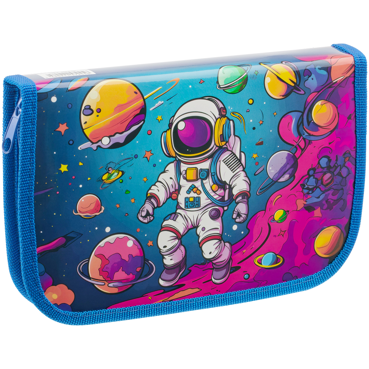 Пенал 1 отделение, 200*130 ArtSpace "Space", ламинированный картон 