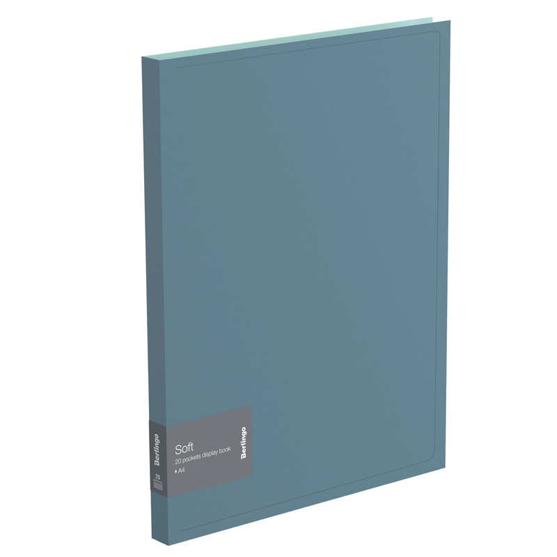 Папка 20 файлов Berlingo "Soft", 14мм, 600мкм, ниагара