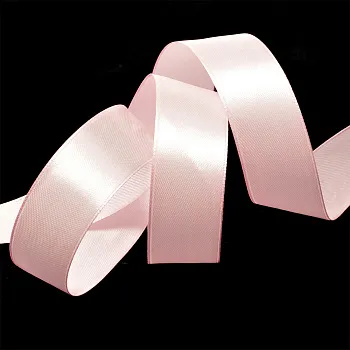 Лента атласная 1" (25мм) цв.3055 бл.розовый IDEAL 1м/уп.27,4 м