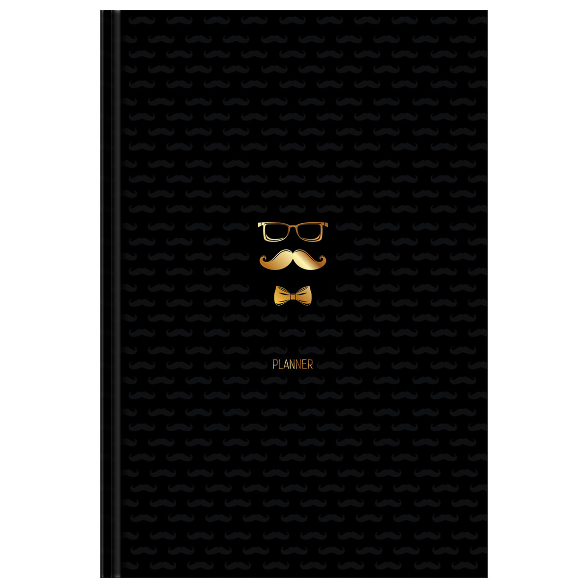 Ежедневник недатированный А5, 136л., 7БЦ BG "Хипстер", матовая ламинация, тиснение фольгой