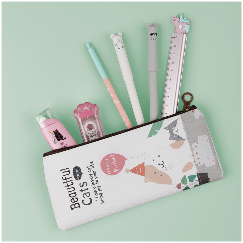 Пенал мягкий 200*100 MESHU "Party", искусственная кожа