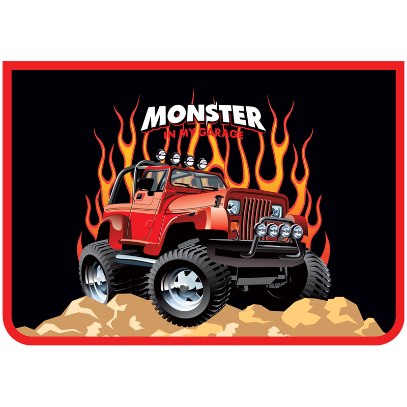 Папка для труда А4 2отд молния ART SPACE Truck