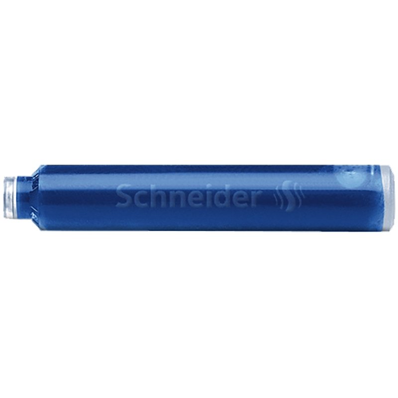 Картридж для перьевой ручки кобальтовый синий 6шт Schneider 