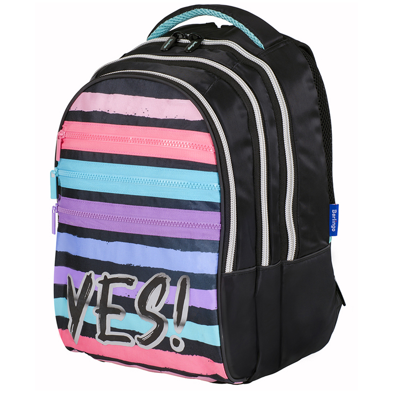 Рюкзак 3отд 1карм BERLINGO inStyle Yes эргоном..спинка 41*27*20см