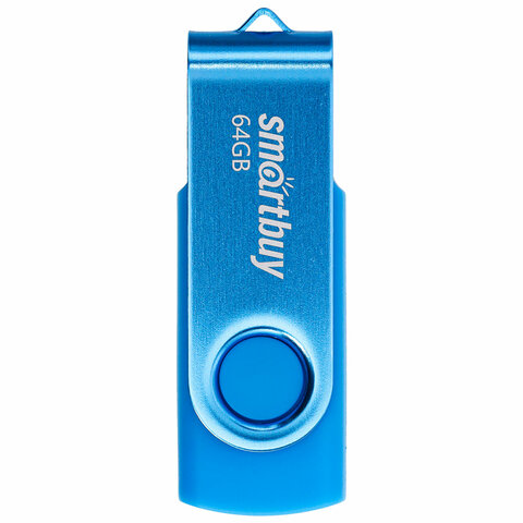 Флэш-диск Smart Buy 64Gb Twist Blue