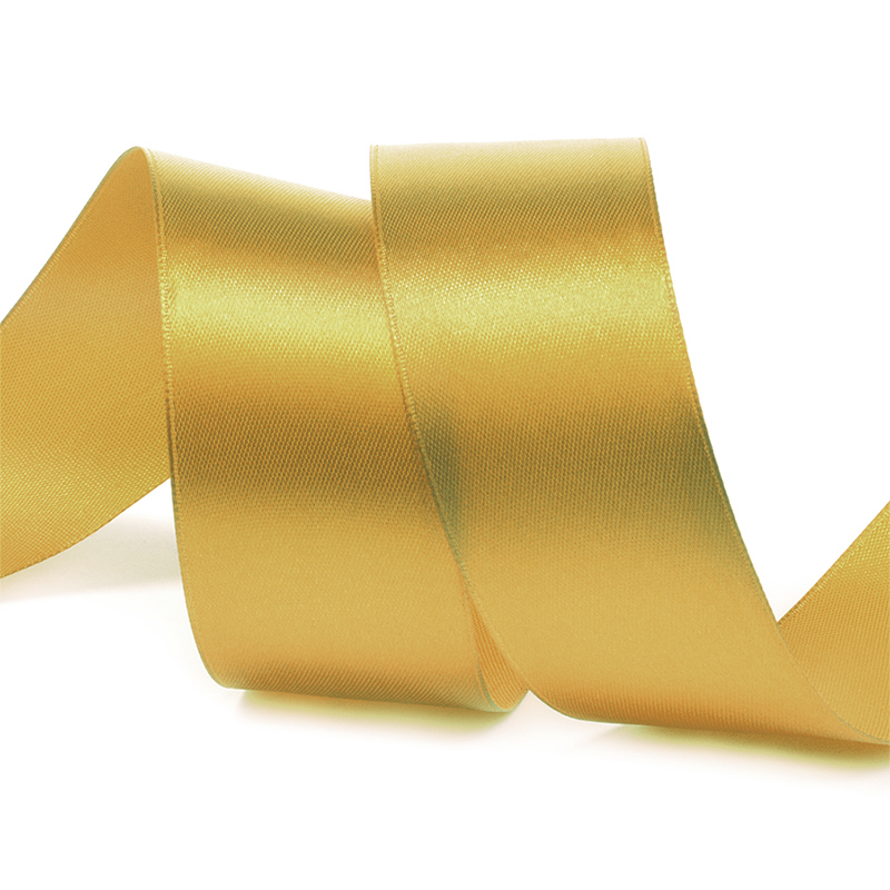 Лента атласная 1 1/2" (38мм) цв.3017 гр.оранжевый IDEAL 1м/уп.27,4 м