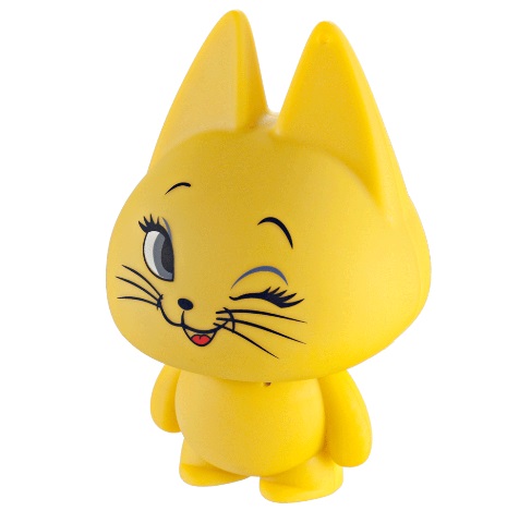 Колонка Perfeo Music Cat MC07YC желтая кошечка 100