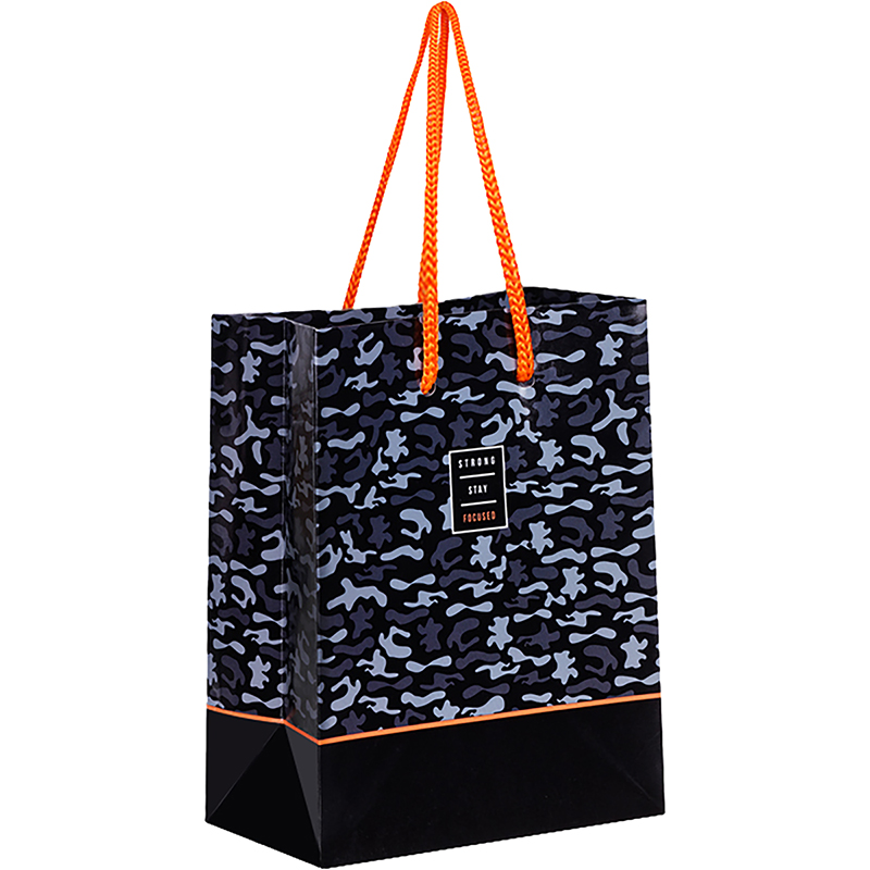 Пакет подарочный 11*14*6,5см ArtSpace "Strong", ламинированный