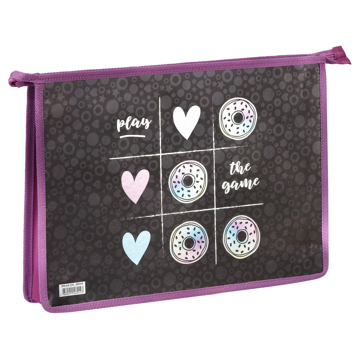 Папка для тетрадей 1 отделение, А4, ArtSpace "Guess Who Wins?", 325*230*55мм, ламинированный картон,