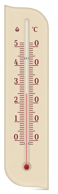 Термометр комнатный деревянный Стеклоприбор Д- 3-5