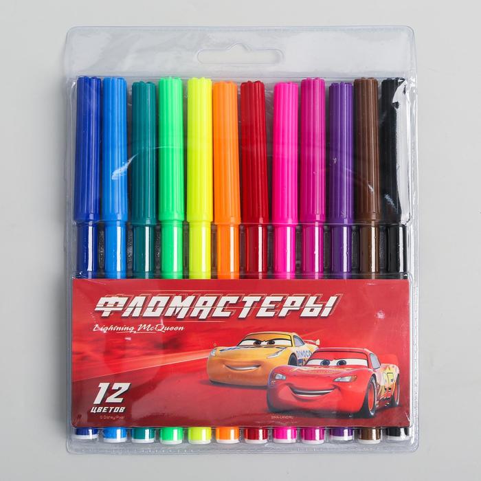 Фломастеры 12цв ТАЧКИ