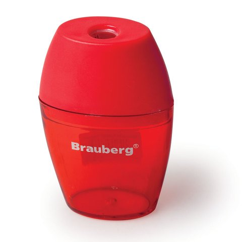 Точилка пластик BRAUBERG Partner с контейнером